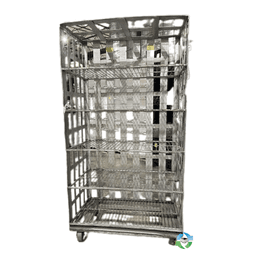 Shelving Systems For Sale: Used 86x65x26 Deep Metal Shelving Racks with Casters Indiana In Indiana - image 1 Shelving Systems For Sale: Used 86x65x26 Deep Metal Shelving Racks with Casters Indiana In Indiana - image 1