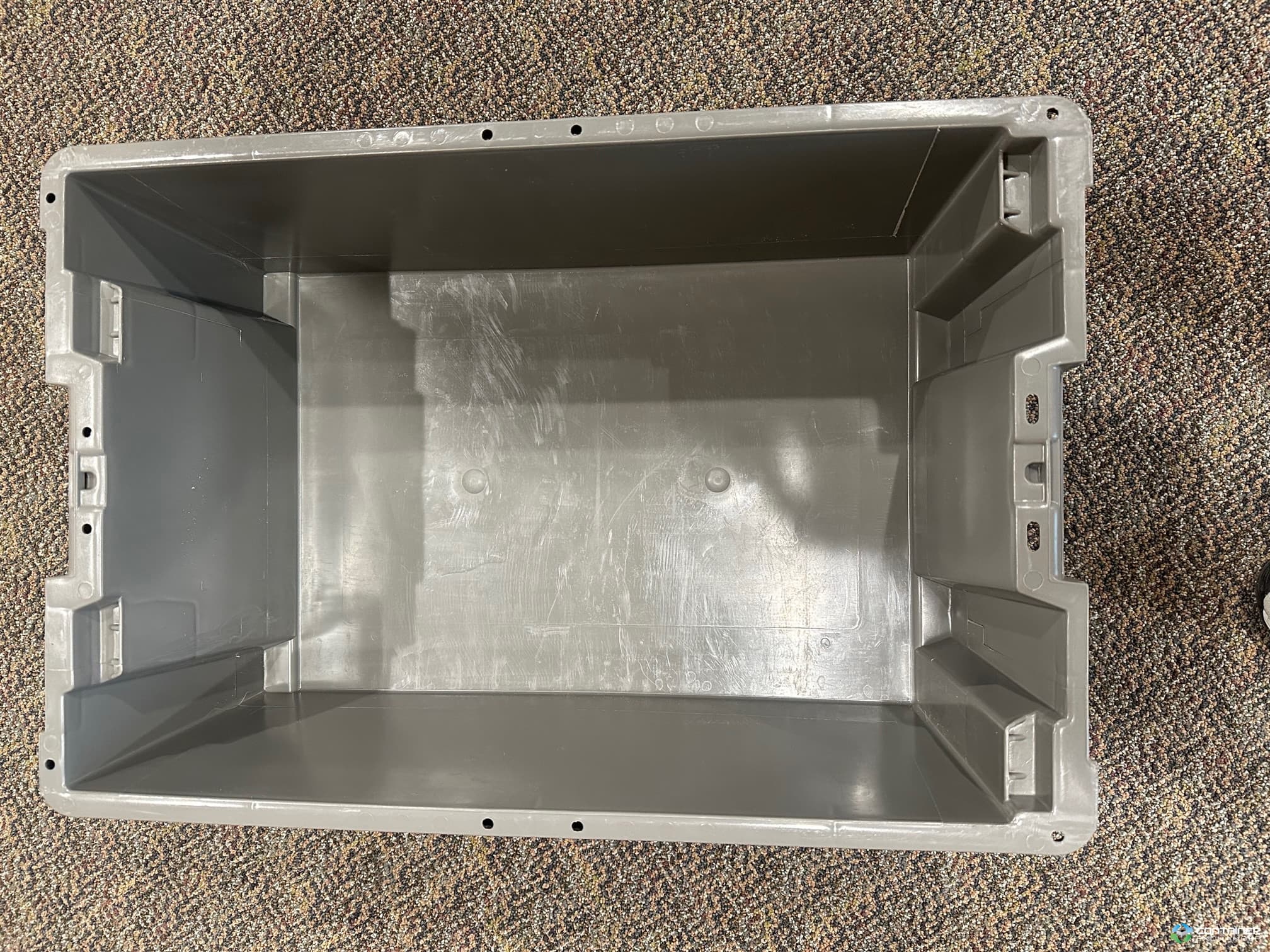 Stack & Nest Totes For Sale: Used Orbis 23.6x15.8x9.2 Stack and Nest Totes, Gray
Minimum 0rder = 120
Add $0.50 each for less than the full lot In Missouri - image 2 Stack & Nest Totes For Sale: Used Orbis 23.6x15.8x9.2 Stack and Nest Totes, Gray
Minimum 0rder = 120
Add $0.50 each for less than the full lot In Missouri - image 2