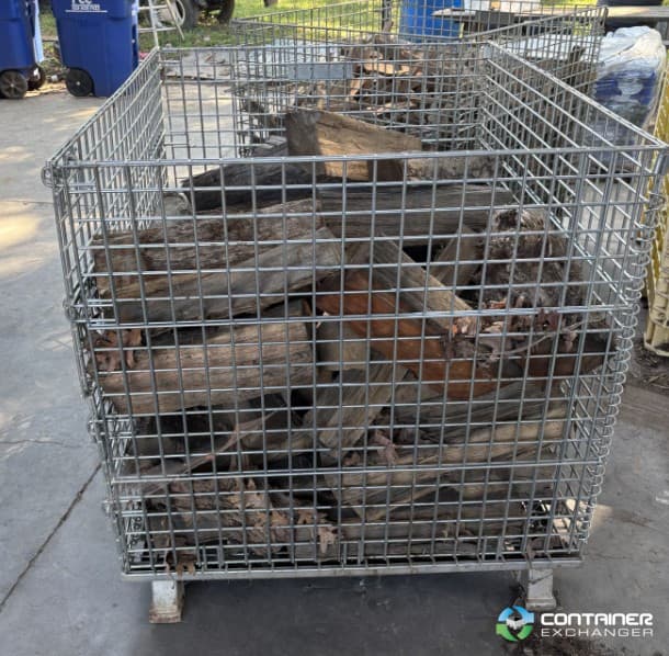 Wire Baskets For Sale: Like New 40x48x42 (36" Clear height)  Collapsible Wire Baskets North Carolina In North Carolina - image  1 Wire Baskets For Sale: Like New 40x48x42 (36" Clear height)  Collapsible Wire Baskets North Carolina In North Carolina - image  1