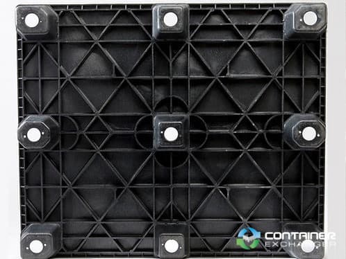 Plastic Pallets For Sale: New 48x40x5.5 Solid Top Deck Nestable Plastic Pallet Texas In Texas - image  2 Plastic Pallets For Sale: New 48x40x5.5 Solid Top Deck Nestable Plastic Pallet Texas In Texas - image  2