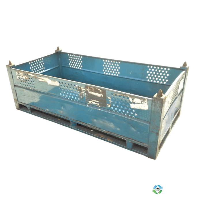 Metal Bins For Sale: Used 72x36x26 Rigid Metal Bins - No Drop Gates Ontario In Ontario - image  1 Metal Bins For Sale: Used 72x36x26 Rigid Metal Bins - No Drop Gates Ontario In Ontario - image  1