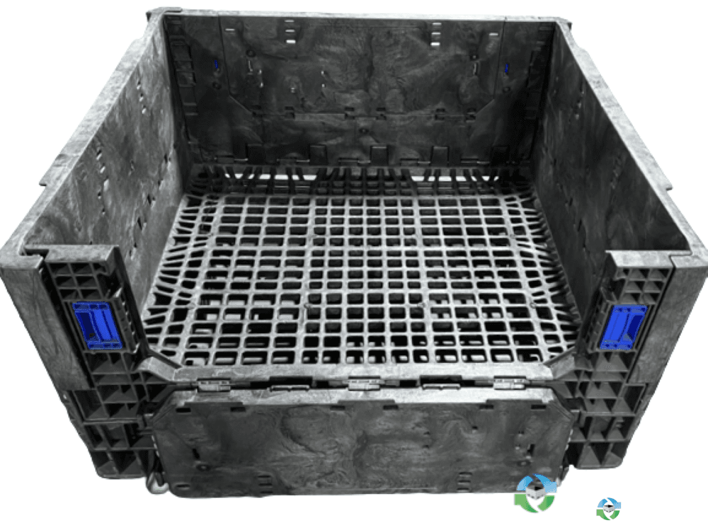 Pallet Containers For Sale: Used 45x48x25 Collapsible Bulk Containers Michigan In Michigan - image 2 Pallet Containers For Sale: Used 45x48x25 Collapsible Bulk Containers Michigan In Michigan - image 2