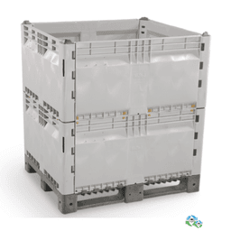 Pallet Containers For Sale: New 48x40x50 KitBin XT Extended Height Collapsible Bulk Containers  FDA Approved Michigan In Michigan - image  1 Pallet Containers For Sale: New 48x40x50 KitBin XT Extended Height Collapsible Bulk Containers  FDA Approved Michigan In Michigan - image  1
