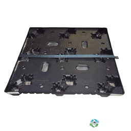 Plastic Pallets For Sale: Used 44x48x5 Medium Duty Plastic Pallets with Seatbelts Georgia In Georgia - image  1 Plastic Pallets For Sale: Used 44x48x5 Medium Duty Plastic Pallets with Seatbelts Georgia In Georgia - image  1