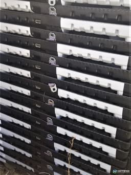 Plastic Pallets For Sale: Used 44x48x5 Medium Duty Plastic Pallets with Seatbelts Georgia In Georgia - image  2 Plastic Pallets For Sale: Used 44x48x5 Medium Duty Plastic Pallets with Seatbelts Georgia In Georgia - image  2