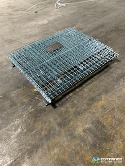 Wire Baskets For Sale: New 48x40x36 (30" inside height) Wire Basket Stackable Collapsible with Drop Gate Georgia In Georgia - image 2 Wire Baskets For Sale: New 48x40x36 (30" inside height) Wire Basket Stackable Collapsible with Drop Gate Georgia In Georgia - image 2