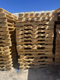 Wood Pallets For Sale: Grade A Reconditioned 45x45 4-way Heat Treated Utah In Utah - image 2 Wood Pallets For Sale: Grade A Reconditioned 45x45 4-way Heat Treated Utah In Utah - image 2