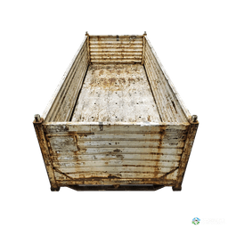 Metal Bins For Sale: Used 120x48x33 Rigid Metal Bins No Drop Gates Ohio In Ohio - image 1 Metal Bins For Sale: Used 120x48x33 Rigid Metal Bins No Drop Gates Ohio In Ohio - image 1