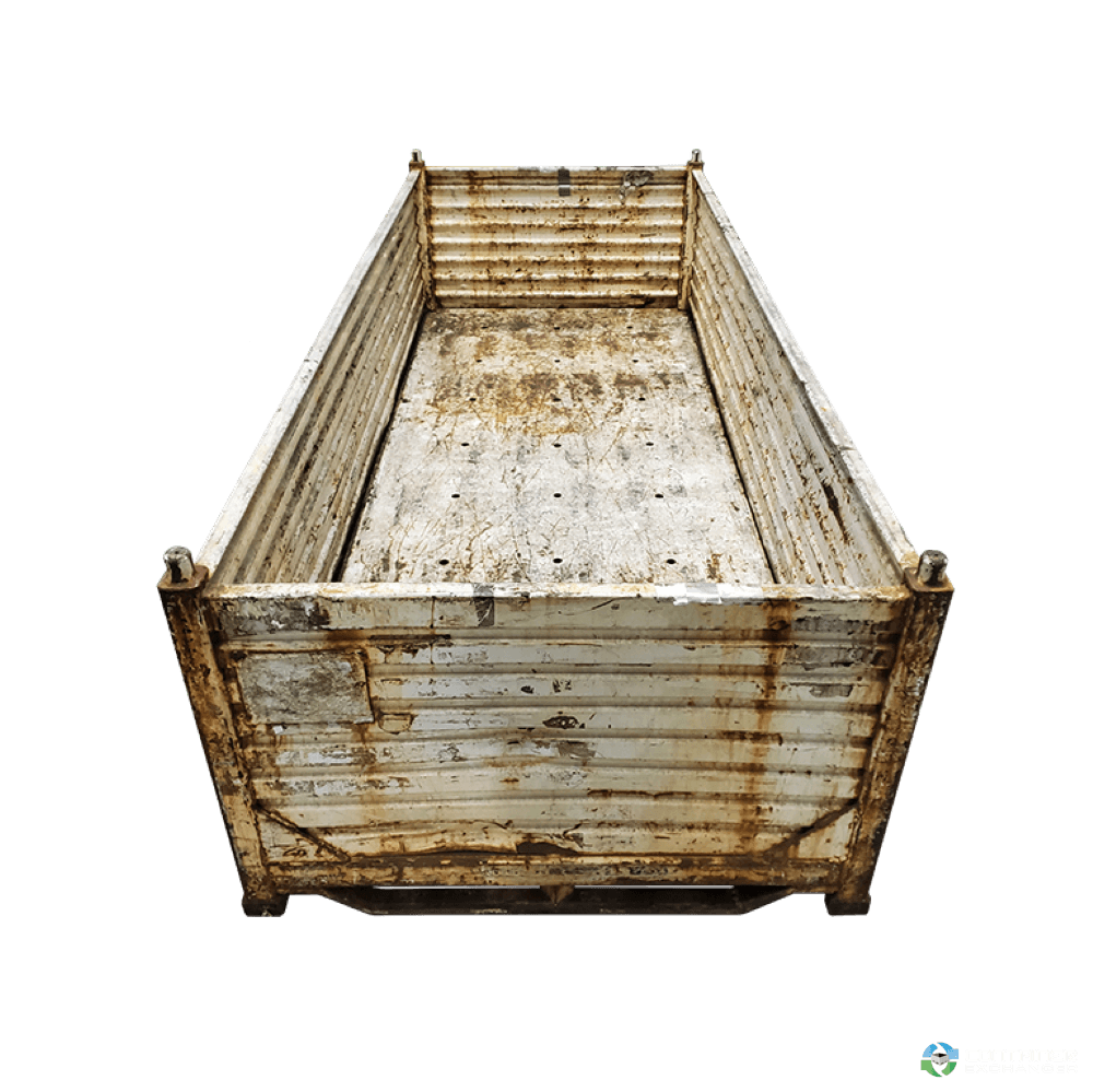 Metal Bins For Sale: Used 120x48x33 Rigid Metal Bins No Drop Gates Ohio In Ohio - image 1 Metal Bins For Sale: Used 120x48x33 Rigid Metal Bins No Drop Gates Ohio In Ohio - image 1