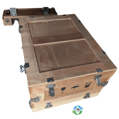 Wood Crates For Sale: Used 39.5x31x21.5 Heavy Duty Wood Crate California In California - image  1 Wood Crates For Sale: Used 39.5x31x21.5 Heavy Duty Wood Crate California In California - image  1