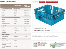 Food Totes & Trays For Sale: NEW Buckhorn 24x20x10 ChillPak Tray Ohio In Ohio - image 2 Food Totes & Trays For Sale: NEW Buckhorn 24x20x10 ChillPak Tray Ohio In Ohio - image 2