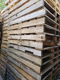 Wood Pallets For Sale: Used 48x48 2 Way 4 Runner HT Wood Pallets Texas In Texas - image  2 Wood Pallets For Sale: Used 48x48 2 Way 4 Runner HT Wood Pallets Texas In Texas - image  2