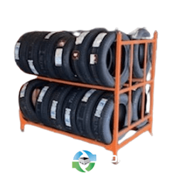 Stack Racks For Sale: USED 42x66" Fold Down Passenger Tire Racks In Ohio - image 1 Stack Racks For Sale: USED 42x66" Fold Down Passenger Tire Racks In Ohio - image 1