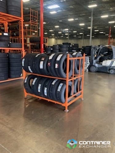 Stack Racks For Sale: USED 42x66" Fold Down Passenger Tire Racks In Ohio - image 2 Stack Racks For Sale: USED 42x66" Fold Down Passenger Tire Racks In Ohio - image 2