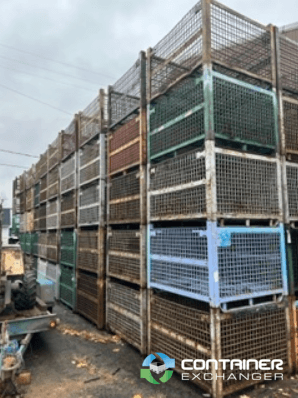 Wire Baskets For Sale: Used 53x48x38 Rigid ZE-13 Style Wire Baskets Michigan In Michigan - image 2 Wire Baskets For Sale: Used 53x48x38 Rigid ZE-13 Style Wire Baskets Michigan In Michigan - image 2