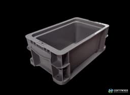 Stacking Totes For Sale: New Monoflo 12x7x5 Gray Totes Ohio In Mississippi - image 2 Stacking Totes For Sale: New Monoflo 12x7x5 Gray Totes Ohio In Mississippi - image 2