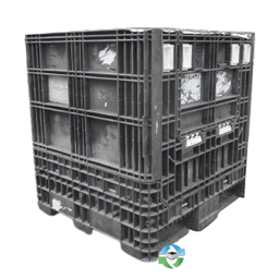 Pallet Containers For Sale: Used 30x32x34 Collapsible Bulk Containers with Drop Doors Michigan In Michigan - image 1 Pallet Containers For Sale: Used 30x32x34 Collapsible Bulk Containers with Drop Doors Michigan In Michigan - image 1