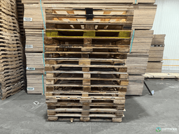 Wood Pallets For Sale: Refurbished 48x40x6 Block Pallets Ontario In Ontario - image 1 Wood Pallets For Sale: Refurbished 48x40x6 Block Pallets Ontario In Ontario - image 1