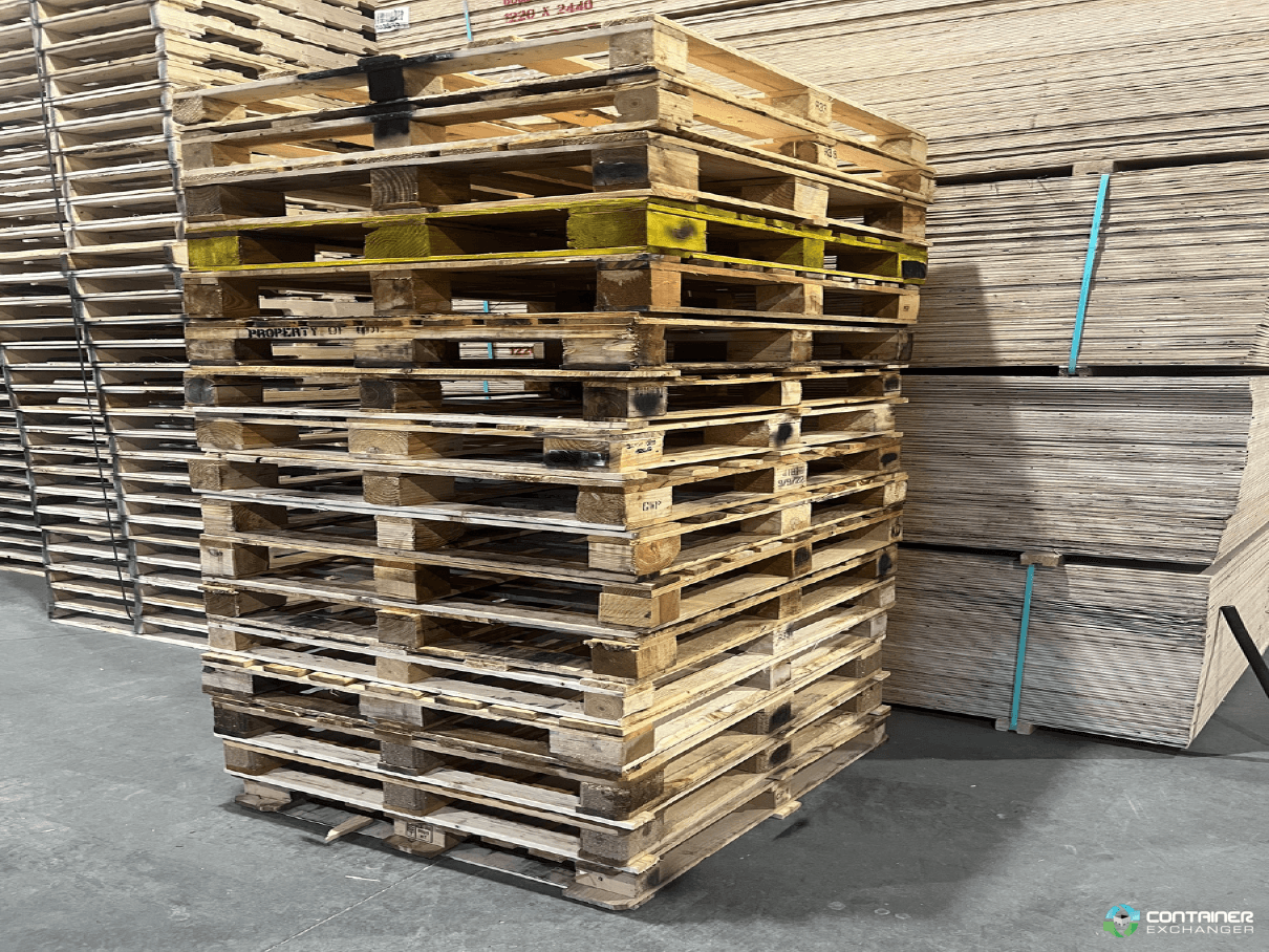 Wood Pallets For Sale: Refurbished 48x40x6 Block Pallets Ontario In Ontario - image 3 Wood Pallets For Sale: Refurbished 48x40x6 Block Pallets Ontario In Ontario - image 3