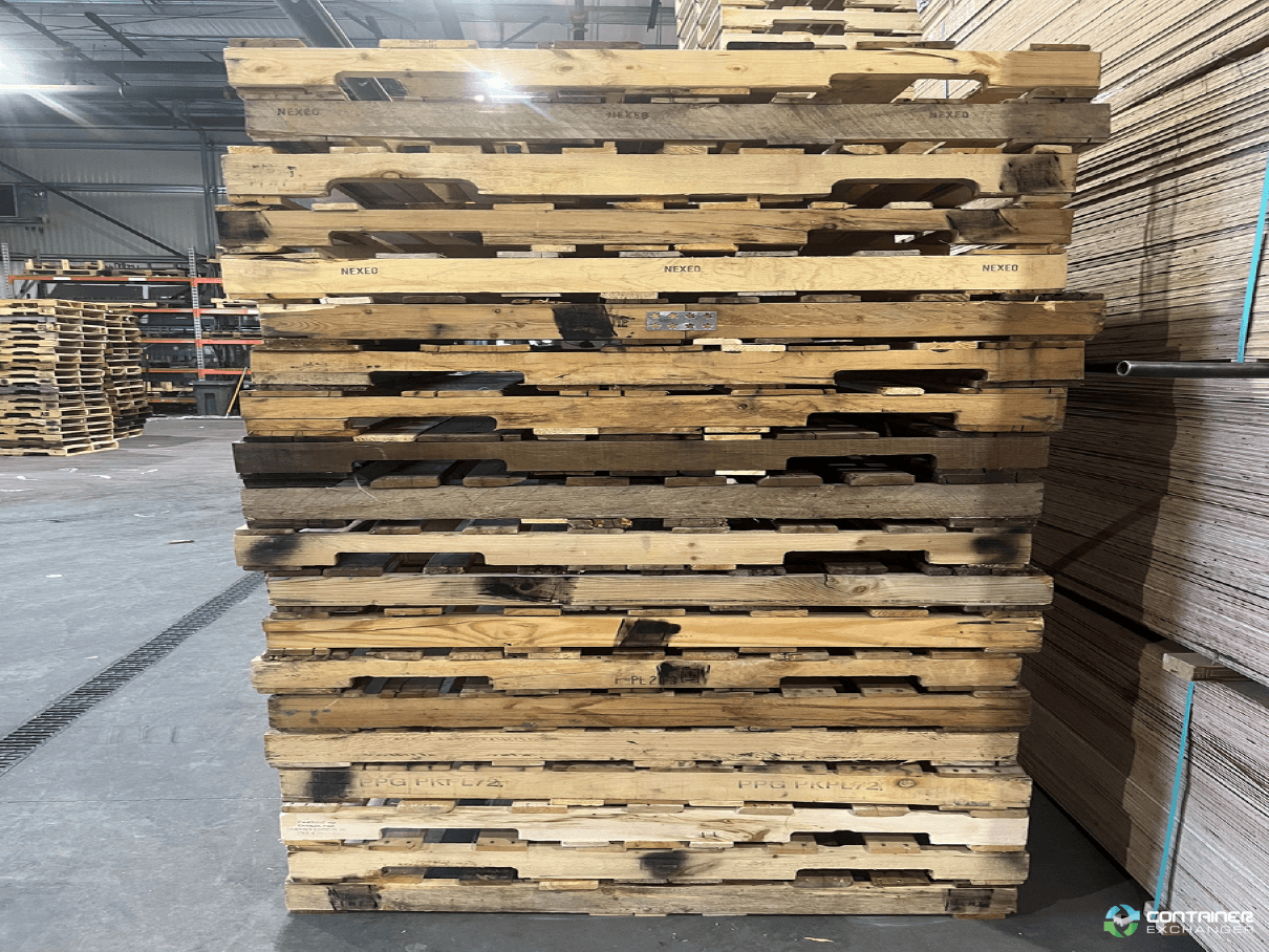 Wood Pallets For Sale: New 48x48x4.5 Wood Pallets Ontario In Ontario - image 2 Wood Pallets For Sale: New 48x48x4.5 Wood Pallets Ontario In Ontario - image 2
