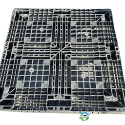 Plastic Pallets For Sale: Used 43x43x5.3 Stackable Medium Duty Plastic Pallets Missouri In Missouri - image  1 Plastic Pallets For Sale: Used 43x43x5.3 Stackable Medium Duty Plastic Pallets Missouri In Missouri - image  1
