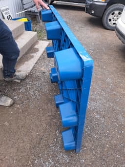 Plastic Pallets For Sale: Used 48x40x5 Nestable Plastic Pallets Ontario In Ontario - image 2 Plastic Pallets For Sale: Used 48x40x5 Nestable Plastic Pallets Ontario In Ontario - image 2