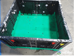 Pallet Containers For Sale: Used 48x45x27 Collapsible Bulk Containers Wisconsin In Wisconsin - image 3 Pallet Containers For Sale: Used 48x45x27 Collapsible Bulk Containers Wisconsin In Wisconsin - image 3