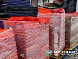 Stack & Nest Totes For Sale: Used 18.5x10.5x7 Stack and Nest Totes with interlocking lids Ontario In Ontario - image 2 Stack & Nest Totes For Sale: Used 18.5x10.5x7 Stack and Nest Totes with interlocking lids Ontario In Ontario - image 2