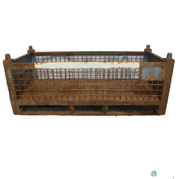 Wire Baskets For Sale: Used 54x22x20 Wire Basket No Drop Doors Mississippi In Mississippi - image 1 Wire Baskets For Sale: Used 54x22x20 Wire Basket No Drop Doors Mississippi In Mississippi - image 1