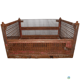 Wire Baskets For Sale: Used 69x54x38 Wire Basket 2 Drop Doors 69″ Side Mississippi In Mississippi - image 1 Wire Baskets For Sale: Used 69x54x38 Wire Basket 2 Drop Doors 69″ Side Mississippi In Mississippi - image 1