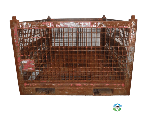 Wire Baskets For Sale: Used 69x54x38 Wire Basket 2 Drop Doors 69″ Side Mississippi In Mississippi - image 2 Wire Baskets For Sale: Used 69x54x38 Wire Basket 2 Drop Doors 69″ Side Mississippi In Mississippi - image 2
