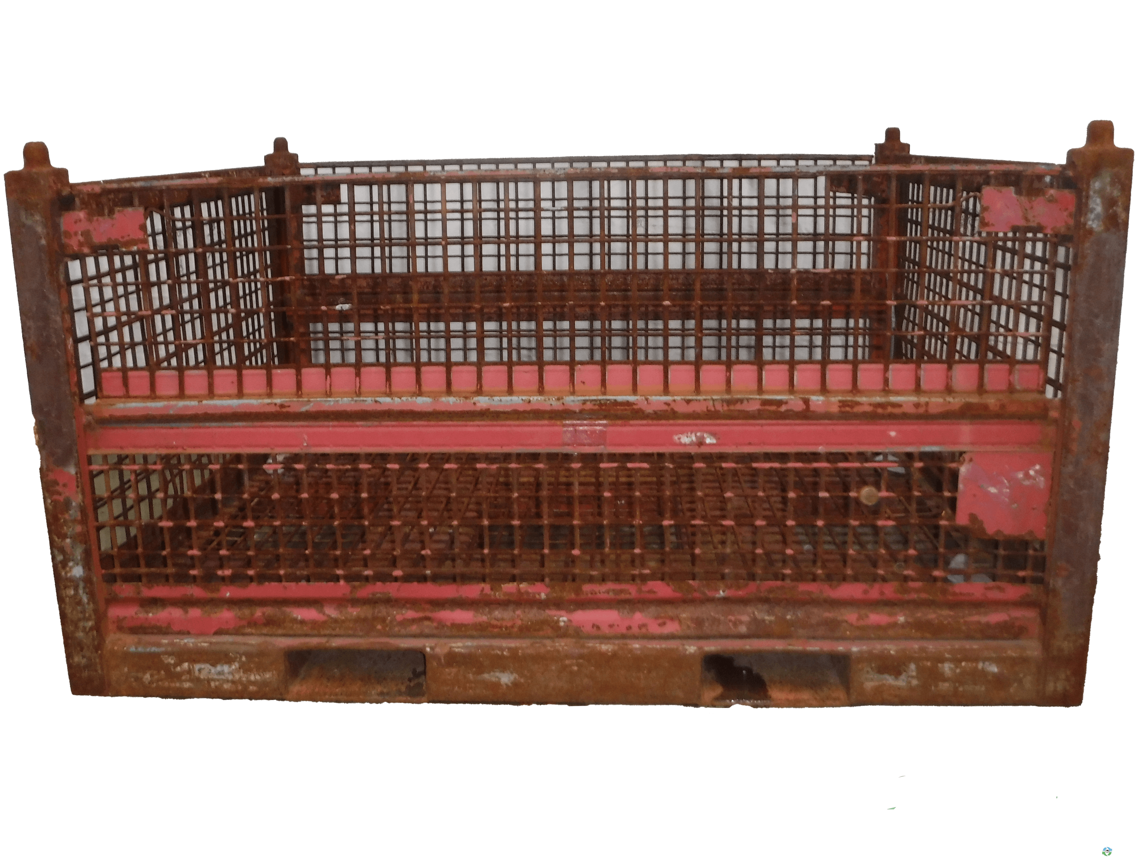 Wire Baskets For Sale: Used 69x54x38 Wire Basket 2 Drop Doors 69″ Side Mississippi In Mississippi - image 3 Wire Baskets For Sale: Used 69x54x38 Wire Basket 2 Drop Doors 69″ Side Mississippi In Mississippi - image 3