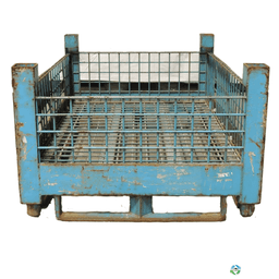 Wire Baskets For Sale: Used 45x29x19 Wire Basket No Drop Doors Ohio In Ohio - image  1 Wire Baskets For Sale: Used 45x29x19 Wire Basket No Drop Doors Ohio In Ohio - image  1