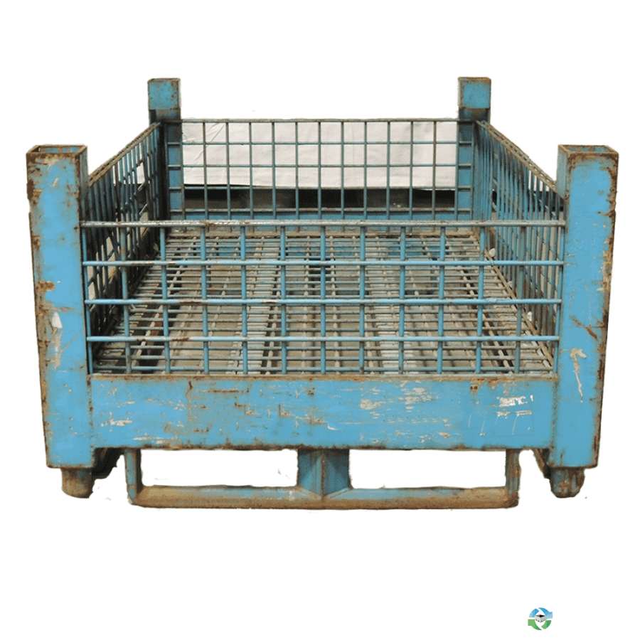 Wire Baskets For Sale: Used 45x29x19 Wire Basket No Drop Doors Ohio In Ohio - image  1 Wire Baskets For Sale: Used 45x29x19 Wire Basket No Drop Doors Ohio In Ohio - image  1