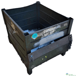 Metal Bins For Sale: Used  30x36x30 Steel Bins 1 Drop Part Chute 36″ Side Ohio In Ohio - image  1 Metal Bins For Sale: Used  30x36x30 Steel Bins 1 Drop Part Chute 36″ Side Ohio In Ohio - image  1