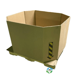 Gaylord Boxes For Sale: Used 48x40x30 Triple Wall Short Bottom Octagon Gaylord Box Illinois In Illinois - image  1 Gaylord Boxes For Sale: Used 48x40x30 Triple Wall Short Bottom Octagon Gaylord Box Illinois In Illinois - image  1