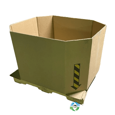 Gaylord Boxes For Sale: Used 48x40x30 Triple Wall Short Bottom Octagon Gaylord Box Illinois In Illinois - image  1 Gaylord Boxes For Sale: Used 48x40x30 Triple Wall Short Bottom Octagon Gaylord Box Illinois In Illinois - image  1