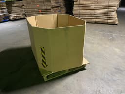 Gaylord Boxes For Sale: Used 48x40x30 Triple Wall Short Bottom Octagon Gaylord Box Illinois In Illinois - image  2 Gaylord Boxes For Sale: Used 48x40x30 Triple Wall Short Bottom Octagon Gaylord Box Illinois In Illinois - image  2