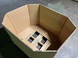 Gaylord Boxes For Sale: Used 48x40x30 Triple Wall Short Bottom Octagon Gaylord Box Illinois In Illinois - image  3 Gaylord Boxes For Sale: Used 48x40x30 Triple Wall Short Bottom Octagon Gaylord Box Illinois In Illinois - image  3