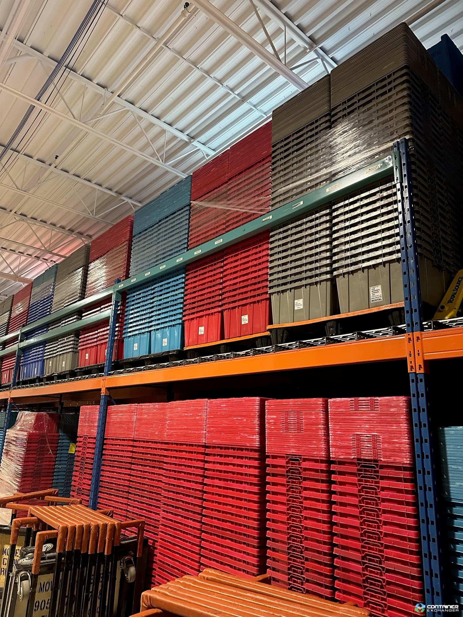 Stack & Nest Totes For Sale: USED 24x20x12 STACK AND NEST TOTES WITH LIDS In Ontario - image  3 Stack & Nest Totes For Sale: USED 24x20x12 STACK AND NEST TOTES WITH LIDS In Ontario - image  3