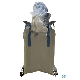 Bulk Bags - FIBC For Sale: New 35x35x46 Duffle Top / Flat Bottom with Liner 2,205lbs SWL Texas In Texas - image 1 Bulk Bags - FIBC For Sale: New 35x35x46 Duffle Top / Flat Bottom with Liner 2,205lbs SWL Texas In Texas - image 1