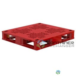 Plastic Pallets For Sale: New 39x36x6 Bottled Water Pallet Display Pallet with Optional Stacking Post Indiana In Indiana - image 1 Plastic Pallets For Sale: New 39x36x6 Bottled Water Pallet Display Pallet with Optional Stacking Post Indiana In Indiana - image 1