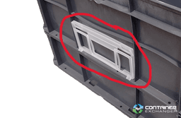 Stacking Totes For Sale: New Gray Orbis totes with 2 Kanbans 24x22x14 Mississippi In Mississippi - image 1 Stacking Totes For Sale: New Gray Orbis totes with 2 Kanbans 24x22x14 Mississippi In Mississippi - image 1