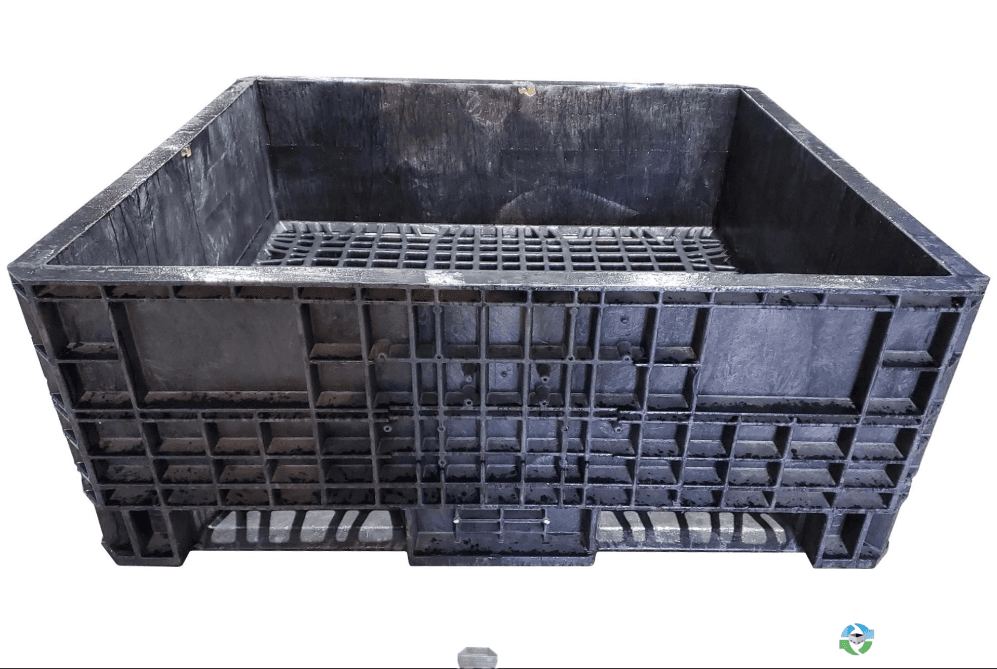 Pallet Containers For Sale: Reconditioned 45x48x19 Fixed Wall Bulk Container Mississippi In Mississippi - image  1 Pallet Containers For Sale: Reconditioned 45x48x19 Fixed Wall Bulk Container Mississippi In Mississippi - image  1