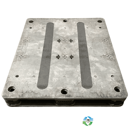 Plastic Pallets For Sale: Used 44x56x5.5 Heavy Duty Plastic Pallets Gray South Carolina In South Carolina - image 1 Plastic Pallets For Sale: Used 44x56x5.5 Heavy Duty Plastic Pallets Gray South Carolina In South Carolina - image 1