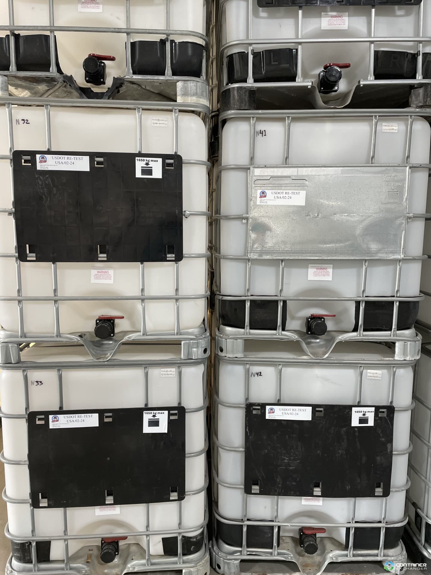 IBC Totes For Sale: REBOTTLED 275 Gallon IBC Totes With Reconditioned Cage UN/DOT Rated TEXAS In Texas - image 2 IBC Totes For Sale: REBOTTLED 275 Gallon IBC Totes With Reconditioned Cage UN/DOT Rated TEXAS In Texas - image 2