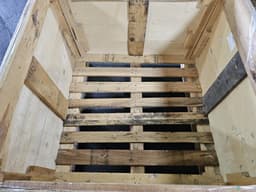 Wood Crates For Sale: Used 44x44x31 Bulk Fixed Wall Wood Crates Michigan In Michigan - image 2 Wood Crates For Sale: Used 44x44x31 Bulk Fixed Wall Wood Crates Michigan In Michigan - image 2