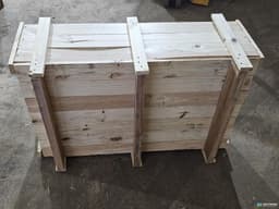 Wood Crates For Sale: New 43x28x17 Fixed Wall Wood Crate with Lids Michigan In Michigan - image  3 Wood Crates For Sale: New 43x28x17 Fixed Wall Wood Crate with Lids Michigan In Michigan - image  3