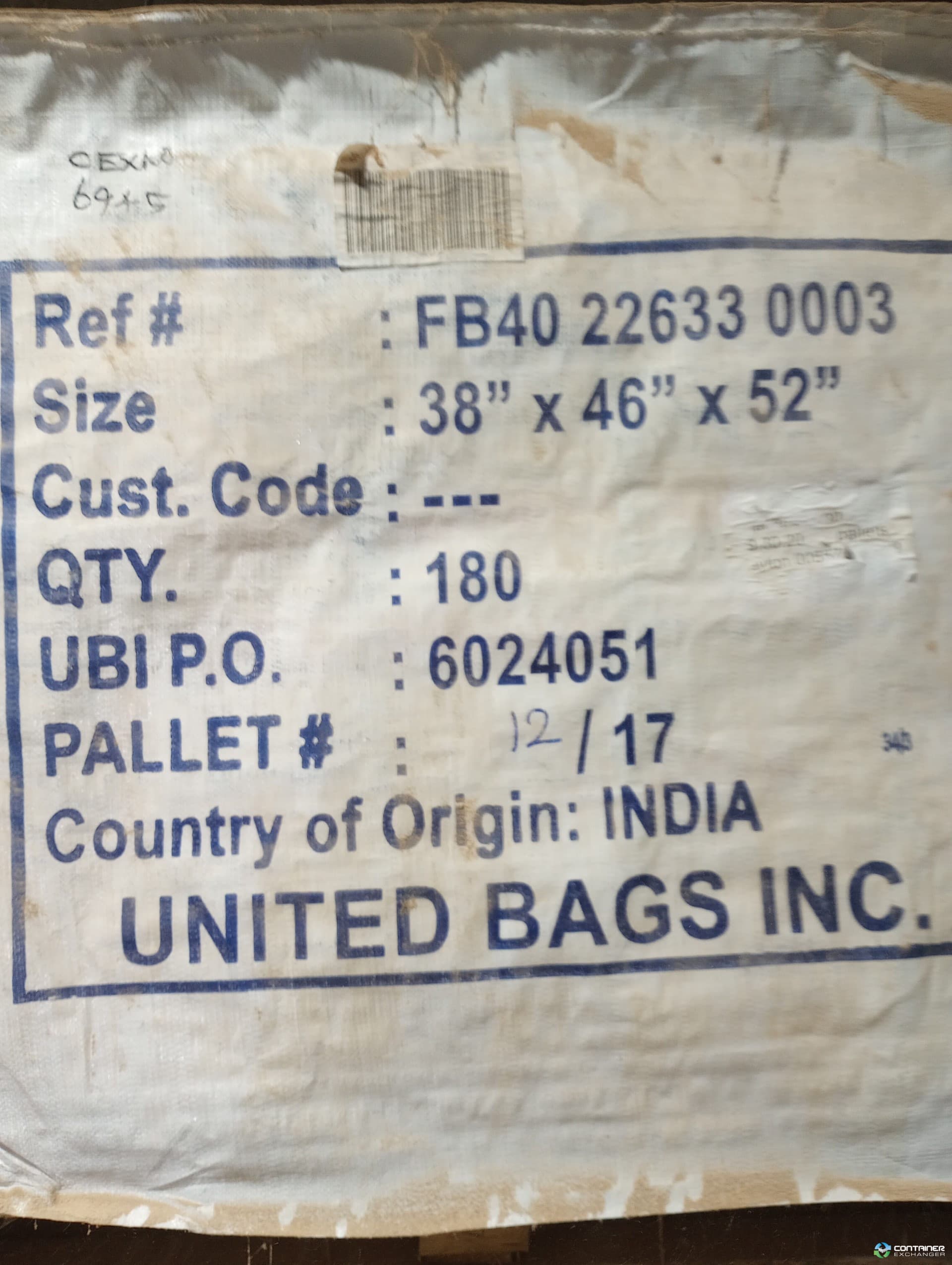 Bulk Bags - FIBC For Sale: New 46x38x52 Bulk Bags Ohio In Ohio - image 3 Bulk Bags - FIBC For Sale: New 46x38x52 Bulk Bags Ohio In Ohio - image 3