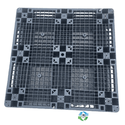 Plastic Pallets For Sale: Used 43.5x43.5x6 Plastic Pallets Light Duty Ohio In Ohio - image 1 Plastic Pallets For Sale: Used 43.5x43.5x6 Plastic Pallets Light Duty Ohio In Ohio - image 1